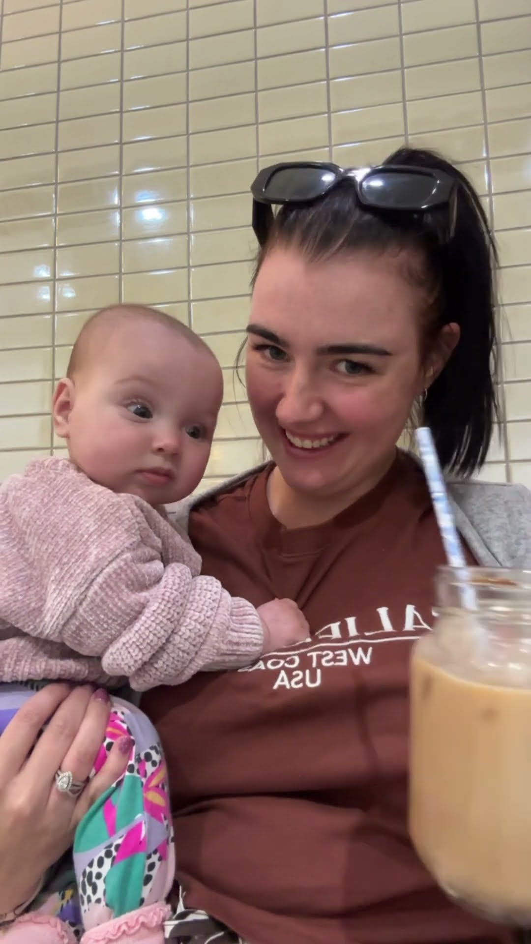 Baby Wants Iced Coffee || ViralHog
