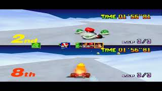 Jugando Mario Kart 64 con mi novia