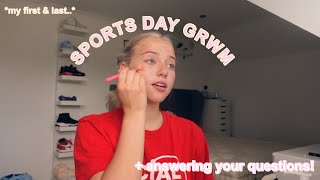 SPORTS DAY GRWM *morning routine*