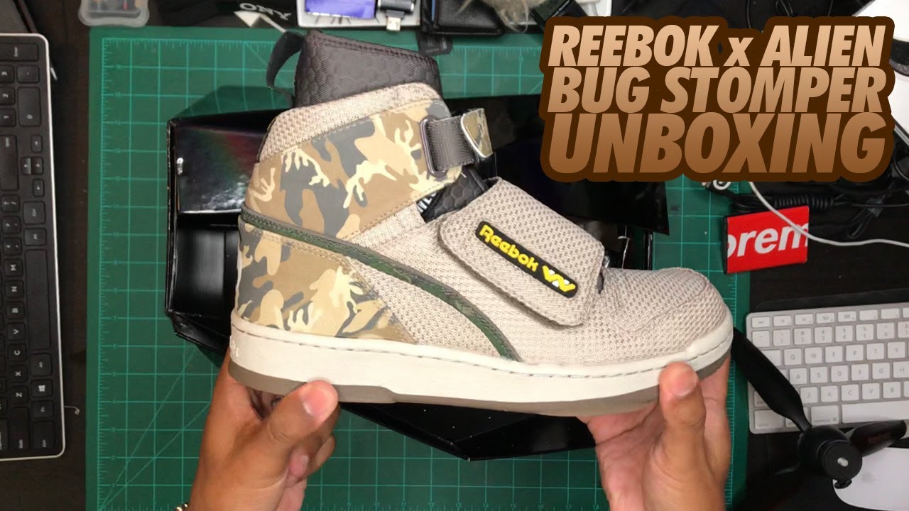Spacious Mew Mew You will get better I'M LIVID! REEBOK x ALIEN BUG STOMPER UNBOXING! - YouTube