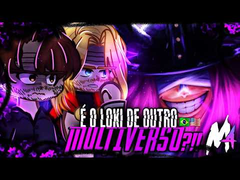 Avengers React a M4rkim - NIDHOGG (Loki) - Gacha React 🇺🇸/🇧🇷