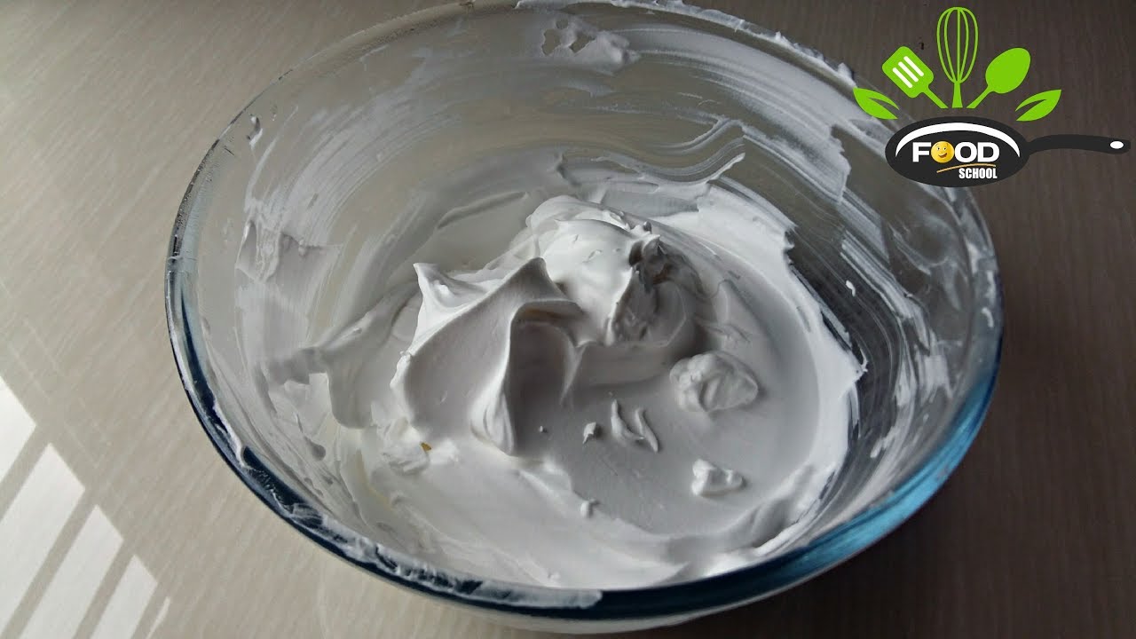 উইপ ক্রিম ফ্রস্টিং রেসিপি How to make Whipped Cream Frosting Bangla