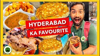 Best VEG Hyderabad Street Food | Pizza Den , Cream Stone & More | Veggie Paaji