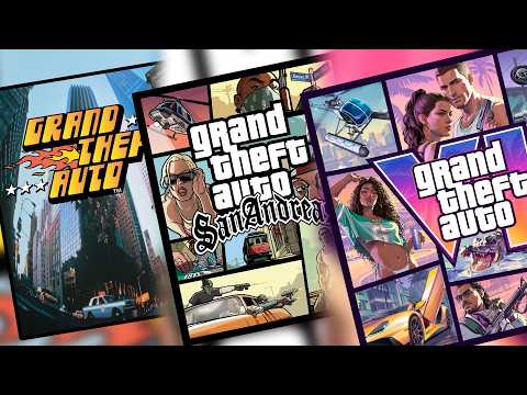 Cover Arts in GTA Games (1997-2026)