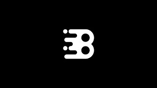 Letter B Logo Design Speedart (6 in 1)