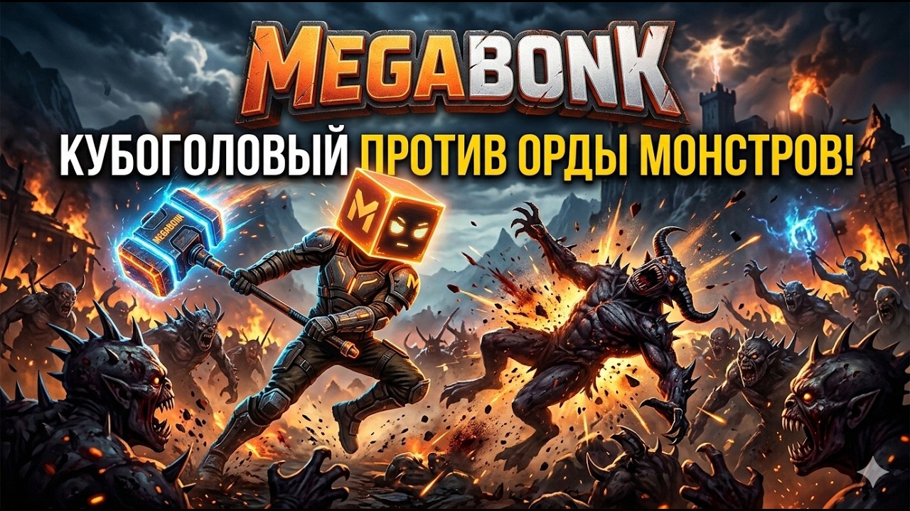 Megabonk Кубоголовый 697 LVL