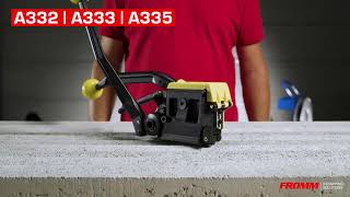 FROMM A332, A333, A335 Combination Steel Strapping Tools