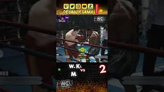 #highlights R1 + [WCL] W. Klichko (C) VS M. Tyson [2] #delaydelama #boxing #fight