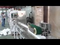 Full automatic 80 pcs per bag wet wipe machine Mp3