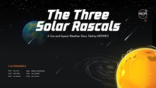 The Three Solar Rascals - Space Weather #nasa #spaceapps #spaceweather screenshot 3