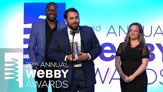 S-Town's 5-Word Speech at the 22nd Annual Webby Awards