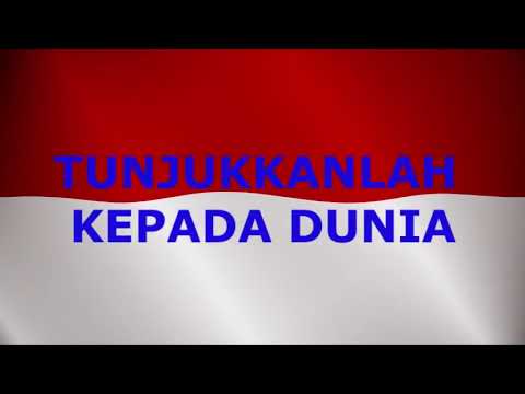 BERKIBARLAH BENDERAKU (GOMBLOH) - KARAOKE TANPA VOKAL NADA WANITA