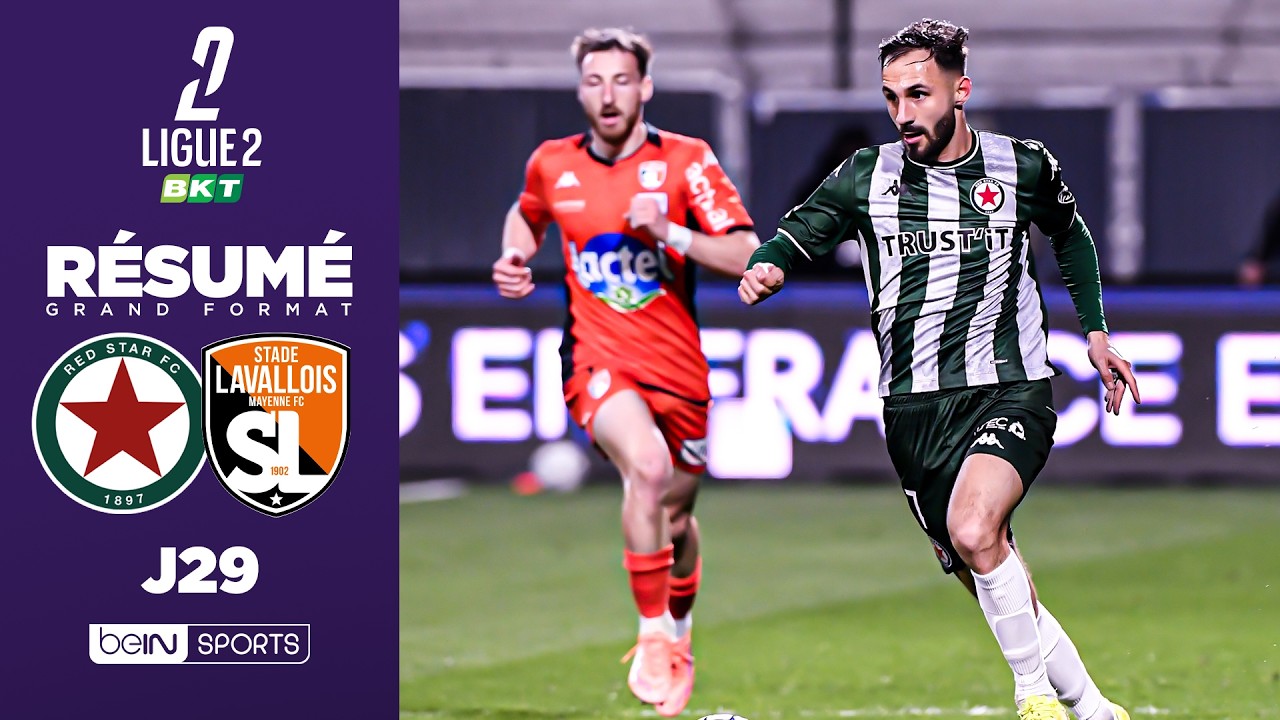 Résumé : La MAUVAISE OPÉRATION pour le Red Star contre Laval