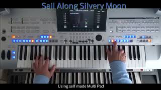 Video voorbeeld van "Sail Along Silvery Moon - Billy Vaughn - instrumental cover tyros 4"