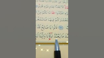 سورة هود الأية 62 القارئ سعد الغامدي #أرح_سمعك_وقلبك