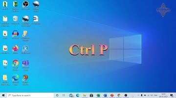 Ctrl P