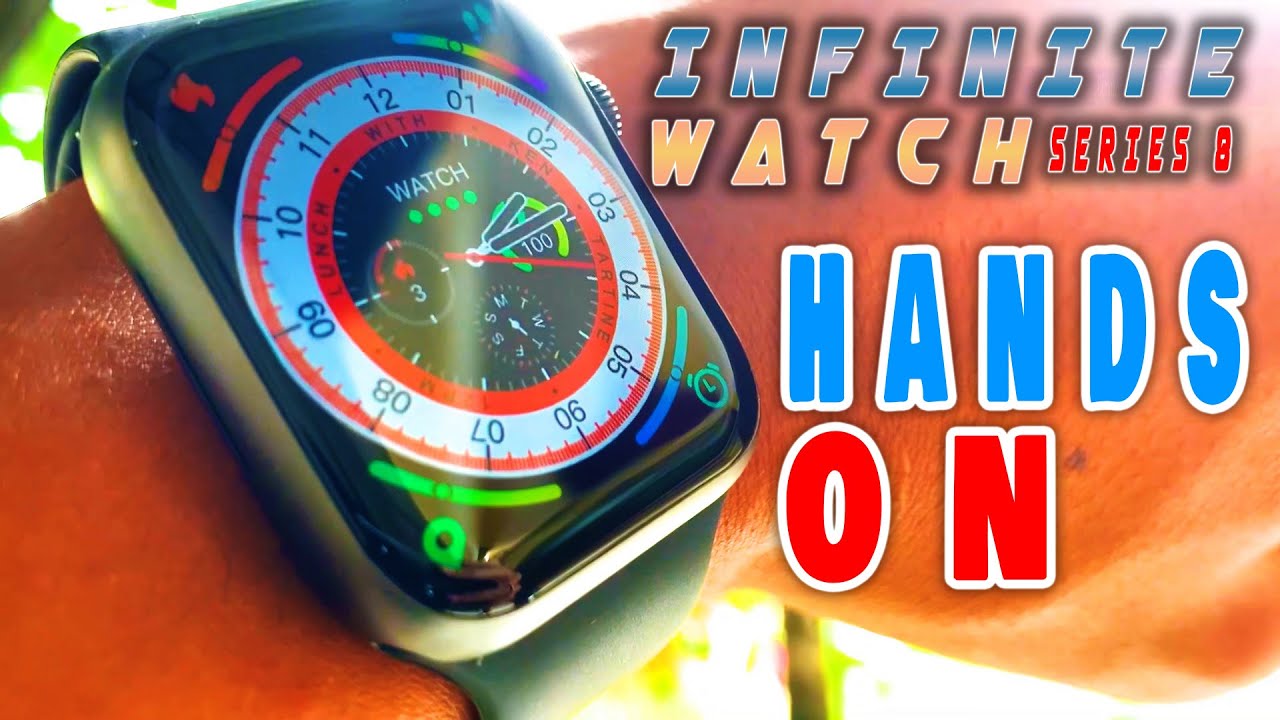 UNBOXING INFINITE WATCH SERIES 8!!! APPLE WATCH CLONE TERBAIK?? YouTube
