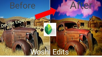 Snapseed - Double Expousure and White Balancing Amazing colour Effect TUTORIAL Android | Iphone