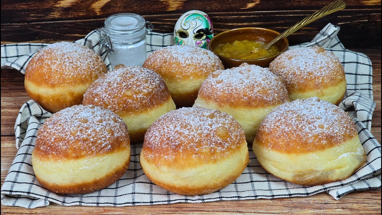 Farsangi fánk éjszakai hűtős kelesztéssel 🕒 REGGEL MÁR CSAK SÜTÖD