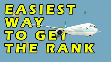 EASIEST WAY YO GET THE RANK in Pilot Training Flight Simulator