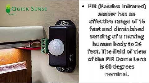 PIR Sensor LED Motion Sensor Switch(Qs-WR05)