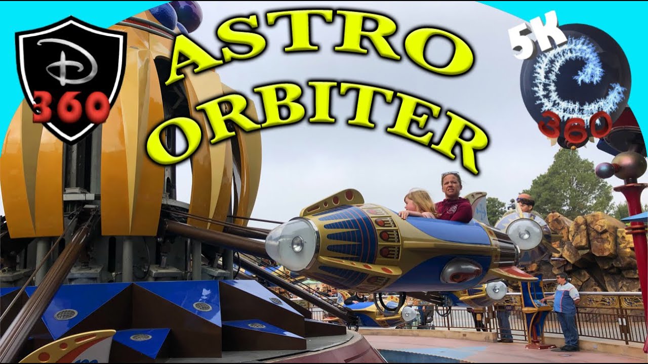 astro orbiter ride poster disneyland