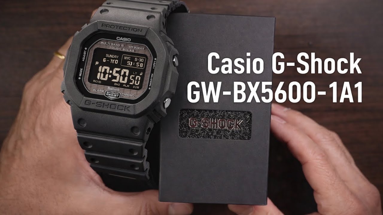 Unboxing Casio G-Shock GE-BX5600-1A1