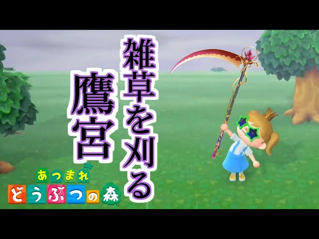 【あつ森】島整備員【にじさんじ/鷹宮リオン】のサムネイル