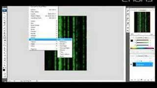 Photoshop Efecto Matrix