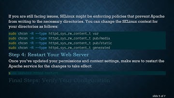 Resolve Magento 2.3.4 page_cache Not Writable Issue on CentOS 7