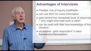 Research Interviewing Part 2: The Pros and Cons of Interviewing