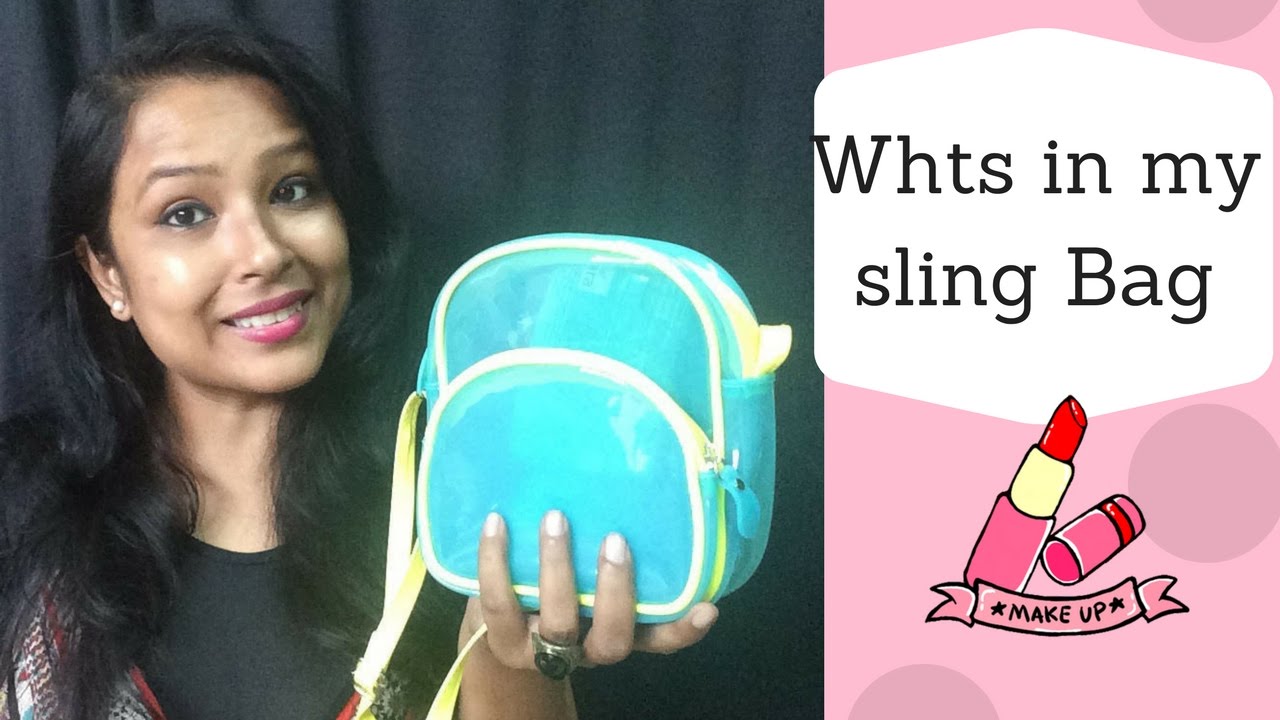 whts in my Sling Bag YouTube
