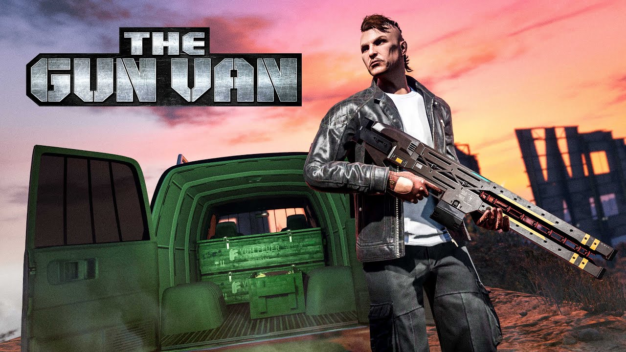 GTA Onlines new weapon shop is essentially an ice cream van that flogs railguns Rock Paper Shotgun