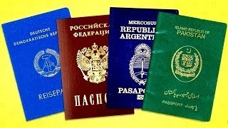 There are Only 4 Passport Colors in the World, and This is the Reason Why STRANGE INFORMATION