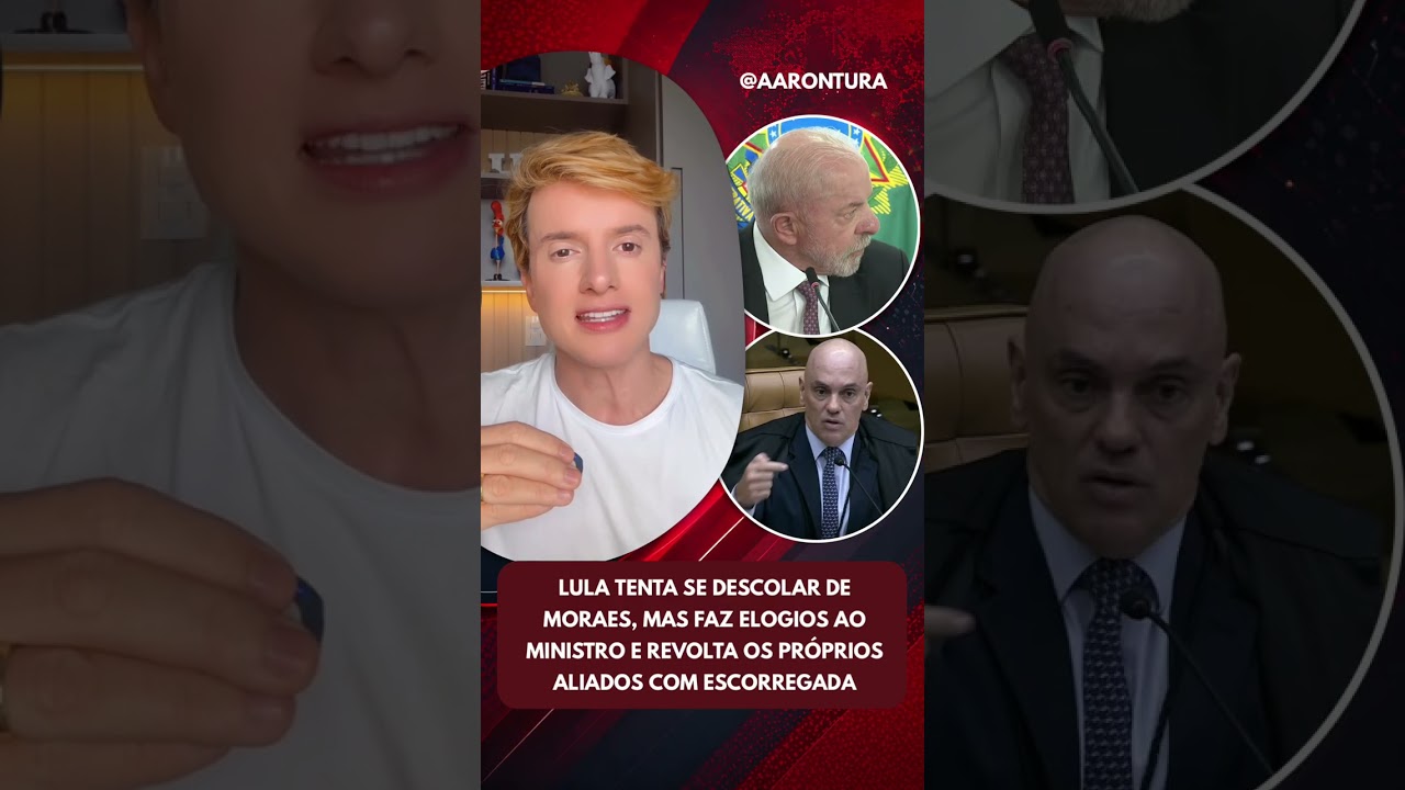 Lula tenta se descolar de Moraes, mas faz elogios ao Ministro e revolta os próprios aliado