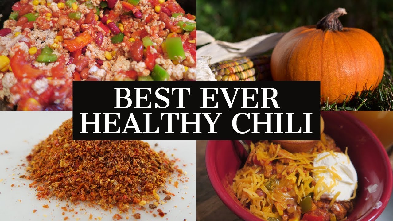 BEST EVER HEALTHY CHILI + PROTEIN CORNBREAD MUFFINS