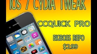 Ios 7 Jailbreakmust Have Tweak 2014 Ccquick Pro Tweak