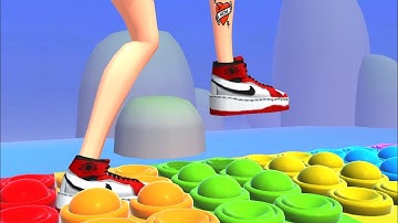 Tippy Toe 👸👑 🌈 MAX LEVELS All Levels Gameplay Walkthrough Android, iOS NEW UPDATE!!