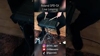 Famous Live Looping 🔁 with Roland SPD-SX Sample Pad Profile