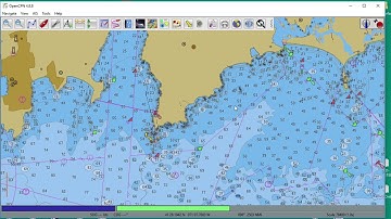 OpenCPN Object Search Plugin on 1210TR