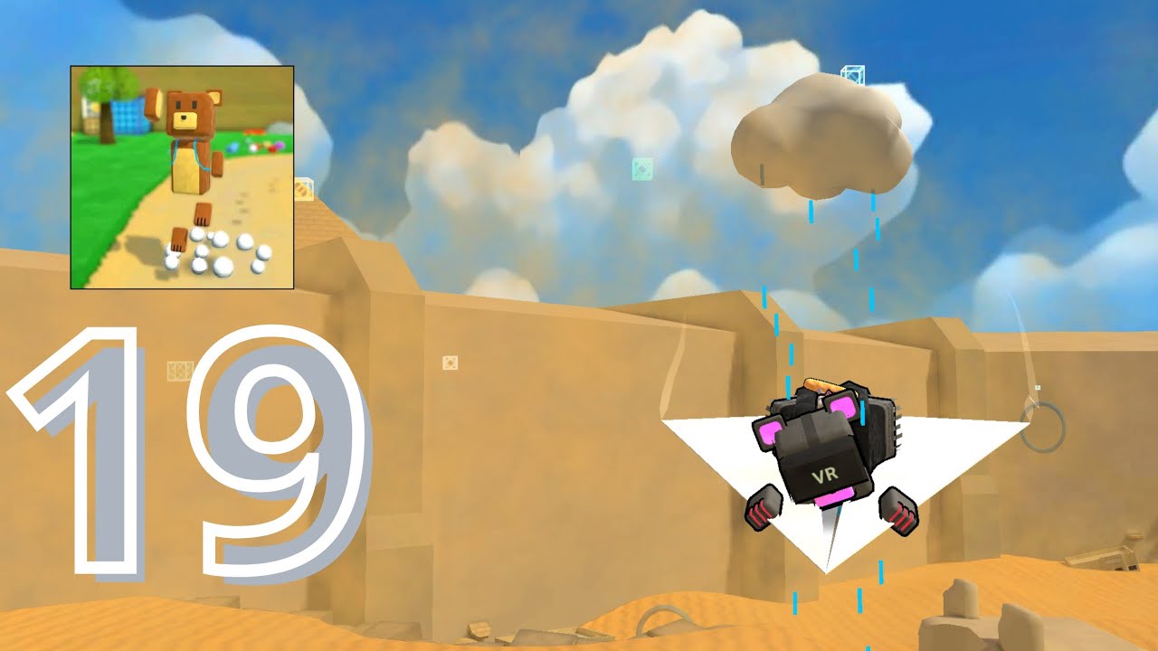 Super Bear Adventure - Gameplay Walkthrough Part 19-Tristopio:Paper Plane Flight In Beemothep Desert