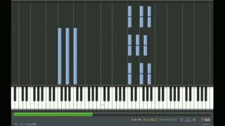 Video thumbnail of "Wash (Simple)  - Bon Iver Piano Tutorial"