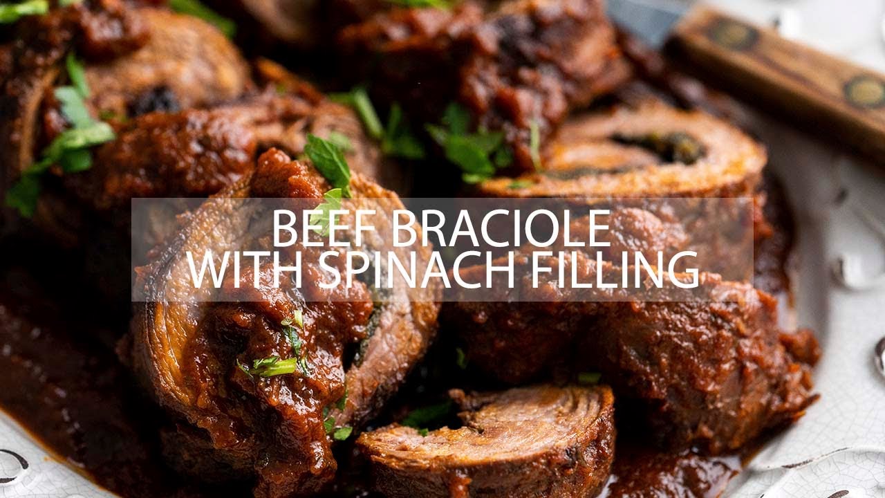 Incredibly Tender, Juicy & Flavorful Beef Braciole YouTube