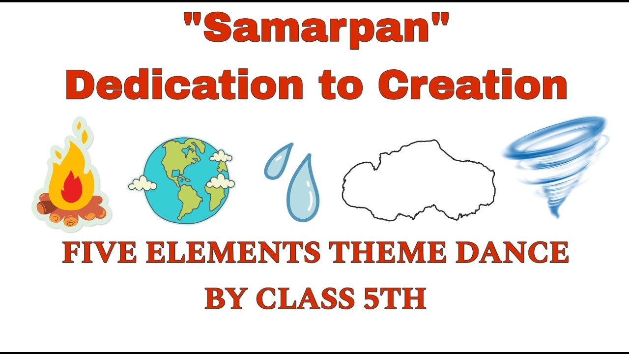 Vasudha Public School's Samarpan 2026 - 5 Elements Theme Dance by class 5th PRITHVI