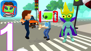 Alien Catcher - Gameplay Walkthrough Part 1 Tutorial Final Boss Alien King (iOS,Android)