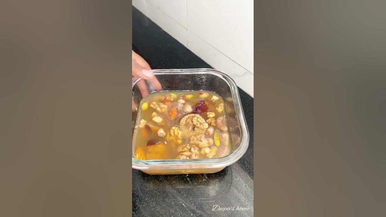 Dry fruits juice healthy drink sharmika deepashome shortsvideo