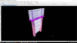 how to design steel structure with sap2000 v20
