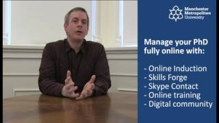 Distance learning PhD programmes at Manchester Metropolitan University