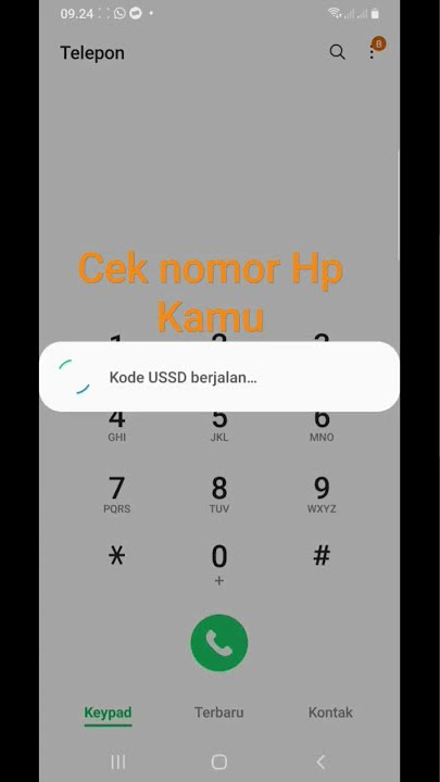 Cara Mengecek nomor HP