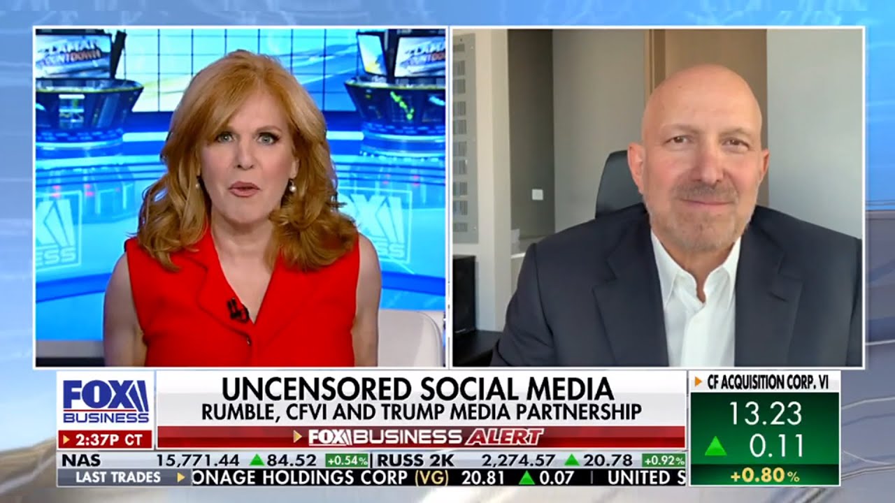 Discussing CFVI & Rumble with Liz Claman on ‘The Claman Countdown’